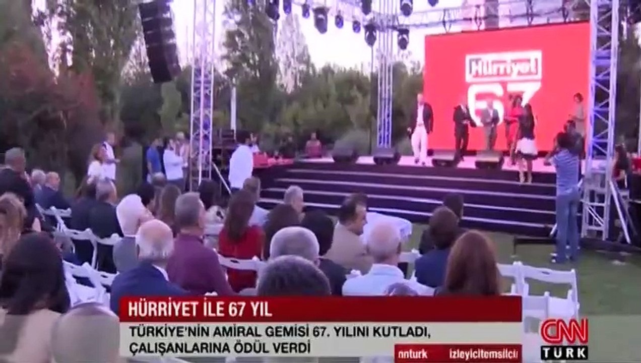 Hürriyet Gazetesi, 67'nci yılını kutladı