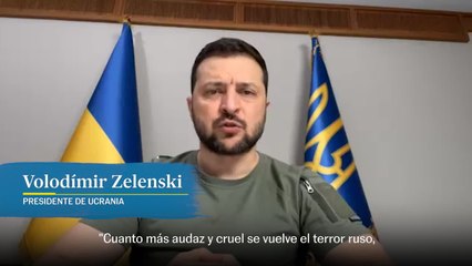 Zelenski: "La defensa aérea de Ucrania es la tarea humanitaria más importante"