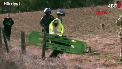 ABD'de hırsızla polis arasında kovalamaca böyle görüntülendi