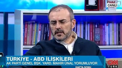 AK Parti Genel Başkan Yardımcısı Mahir Ünal'dan ABD'nin yaptırım kararıyla ilgili açıklama