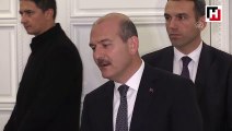İçişleri Bakanı Süleyman Soylu, gazetecilerin sorularını yanıtladı.