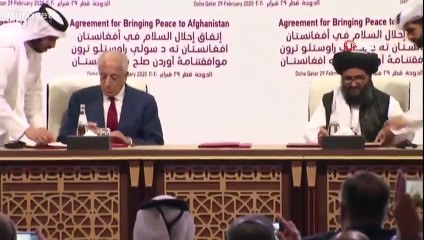 ABD ile Taliban arasında tarihi anlaşma