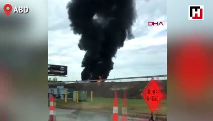 ABD’de bombardıman uçağı düştü: 7 ölü, 6 yaralı