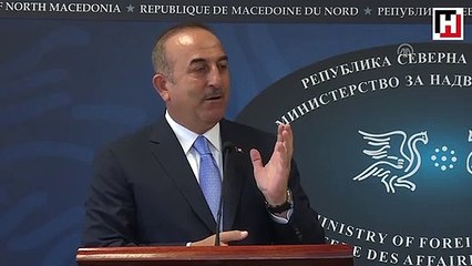 Bakan Çavuşoğlu'ndan AB'ye yaptırım tepkisi