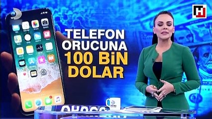 Telefon orucuna 100 bin dolar