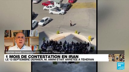 Un mois de contestations en Iran: "le mouvement ne semble pas faiblir"