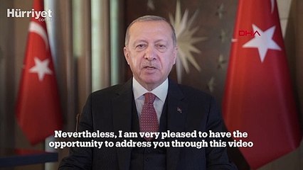 AB toplantısına Cumhurbaşkanı Erdoğan'dan önemli mesaj