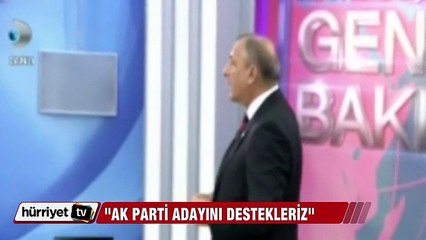 Vural "Halkın desteklediği bir adaysa biz de destekleriz"