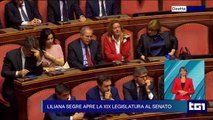 Senato, Segre presiede seduta: 