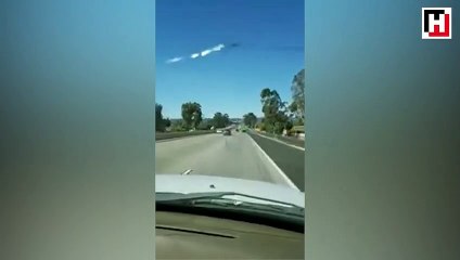 Uçak karayoluna acil iniş yaptı