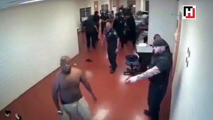 15 gardiyan 1 mahkum ile baş edemedi