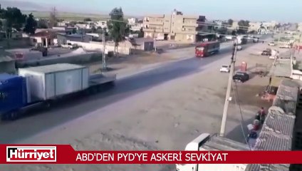 ABD'den PYD'ye askeri sevkiyat