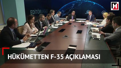 Hükümetten F-35 açıklaması
