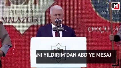 TBMM Başkanı Yıldırım'dan ABD'ye mesaj