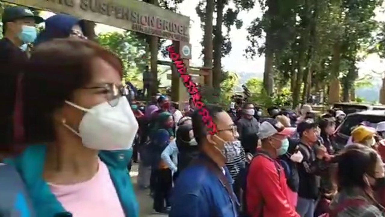 TRIP ke JEMBATAN GANTUNG SITU GUNUNG SUKABUMI