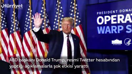 Son dakika! ABD başkanı Trump, seçimlerin ertelenmesini istedi