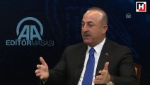 Dışişleri Bakanı Mevlüt Çavuşoğlu, Anadolu Ajansı Editör Masası'na konuk oldu
