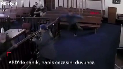 ABD'de sanık, hapis cezasını duyunca mahkemeden kaçtı