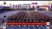 طلبة كلية الشرطة يشاركون القوات الخاصة والصاعقة وطلبة الكليات العسكرية في عرض القفز بالمظلات