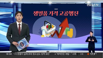 [그래픽뉴스] 생필품 가격 고공행진