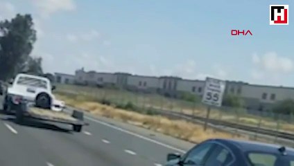 ABD'de F-16 jeti düştü, pilot paraşütle atlayarak kurtuldu