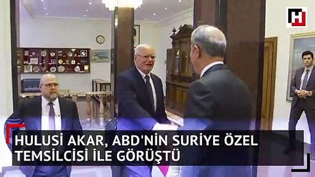 Hulusi Akar, ABD'nin Suriye Özel Temsilcisi ile görüştü