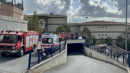 Son dakika haberi! İstanbul'da meslek lisesinin motorlu araçlar bölümünde çıkan yangın söndürüldü