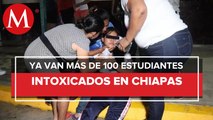 En Chiapas, van 171 alumnos intoxicados en 3 semanas