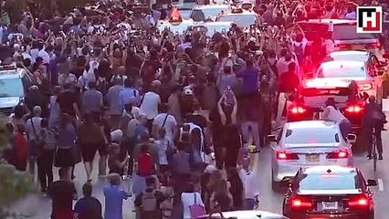 New York'ta gün batımı 'Manhattanhenge'