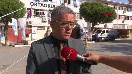 Son dakika haberleri... İZMİR'DE OKULDA DEPREM VE YANGIN TATBİKATI