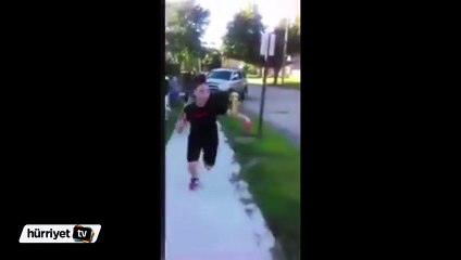 Kızgın baba dehşet saçtı!