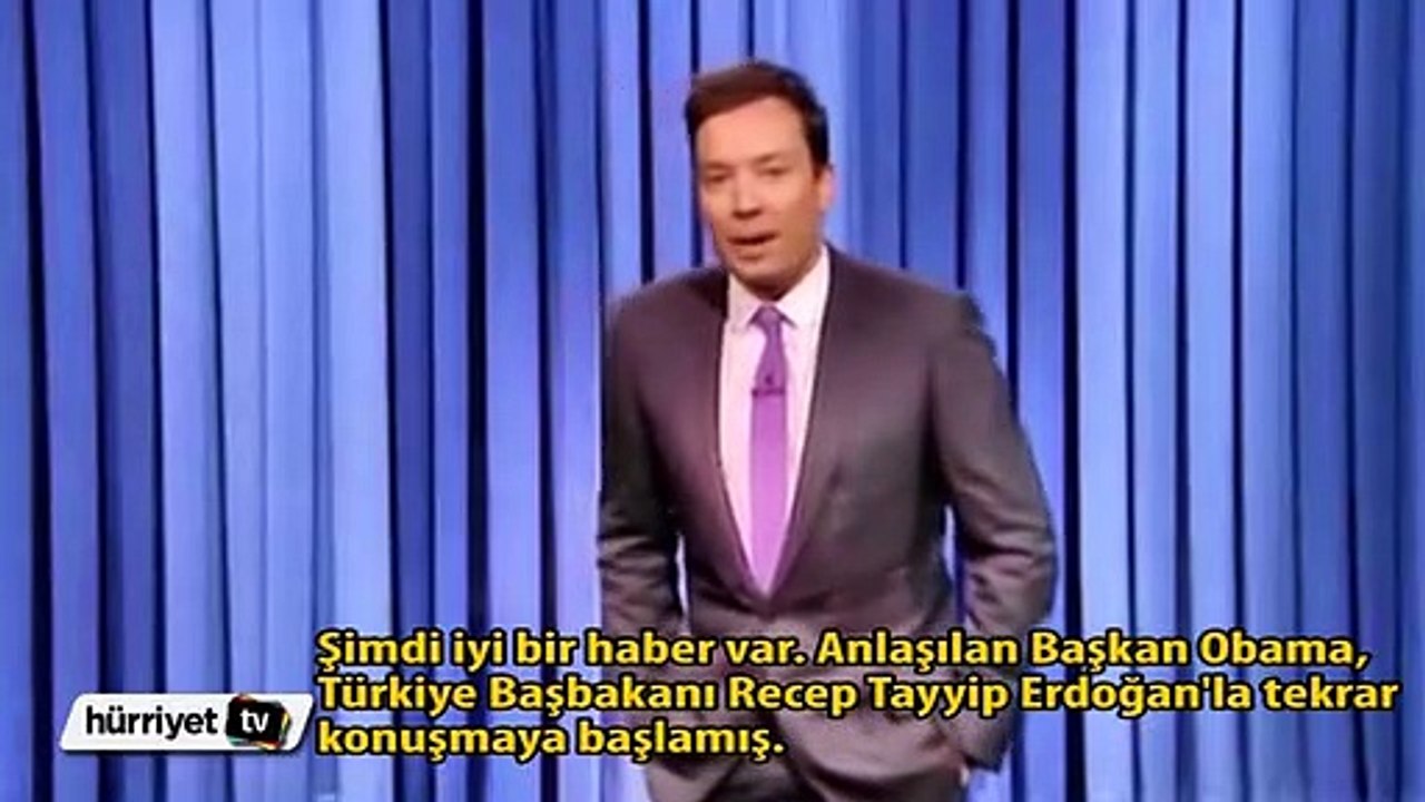 Fallon, Erdoğan'ın adını söyleyemeyince