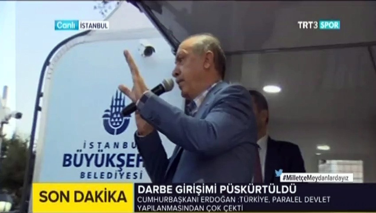 Erdoğan: ABD'ye sesleniyorum o zatı teslim edin!