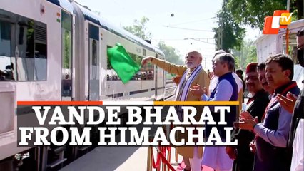 One More Vande Bharat Express Flagged Off  From Una In Himachal