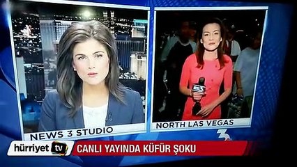 Canlı yayında küfür şoku
