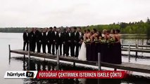 Toplu fotoğraf çekimi kötü bitti