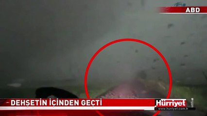 ARABANIN ÖN CAMINDAN BAKTIĞINDA DEHŞETİ GÖRDÜ
