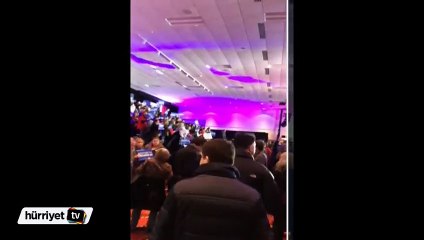 Sanders'ın destekçilerinden coşkulu kutlama