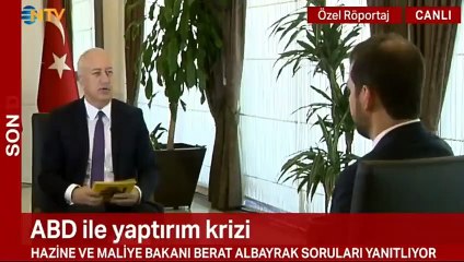 Berat Albayrak'tan ABD yaptırımı hakkında açıklamalar