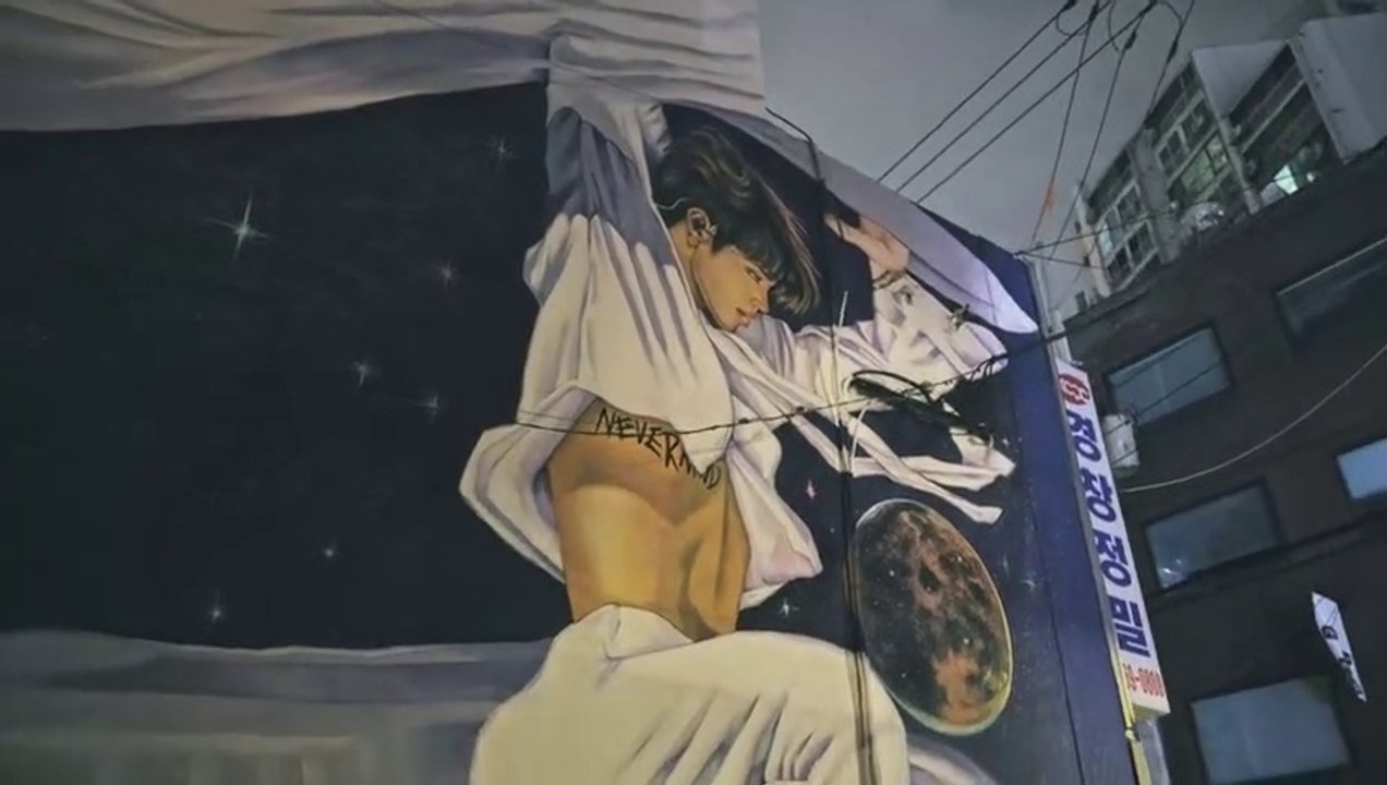 BTS JIMIN Birthday Project 2022 around Seoungsudong Seoul South Korea