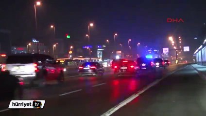 Biden'in konvoyu için sıkı güvenlik önlemi