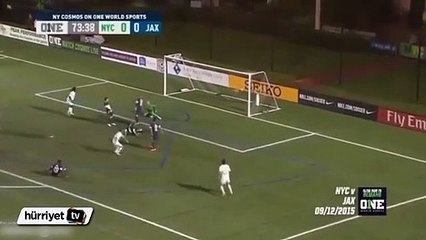 Efsane golcü Raul Gonzalez'den muhteşem gol