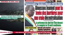 Le titrologue du Mercredi 13 Avril 2022/ Réconciliation nationale: Tout sur les fausses manoeuvres de gbagbo...