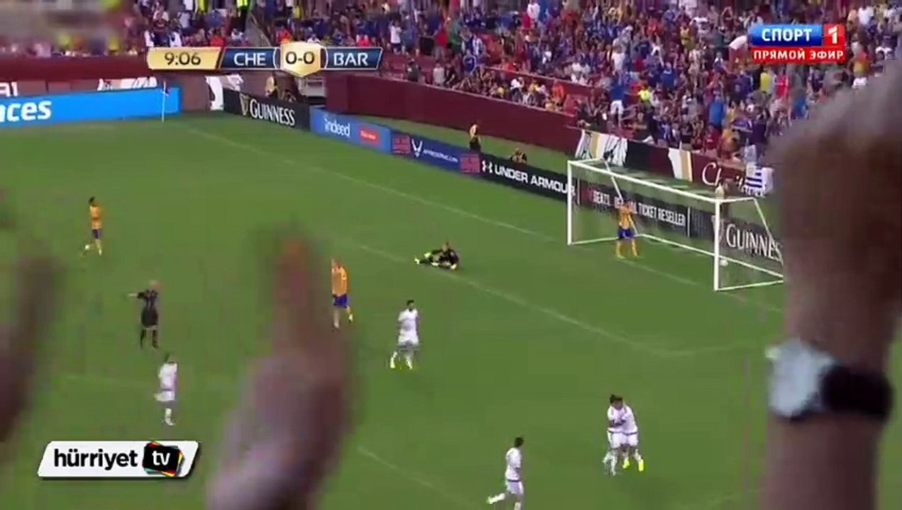 Hazard’dan Barcelona’ya müthiş gol