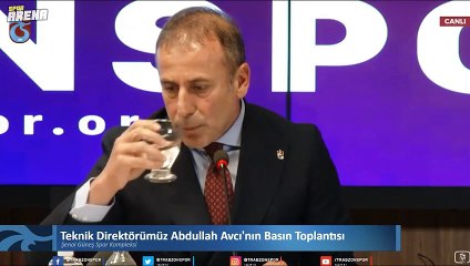 Abdullah Avcı: Trabzonspor teknik direktörü olduğumu hissettiriyorlar