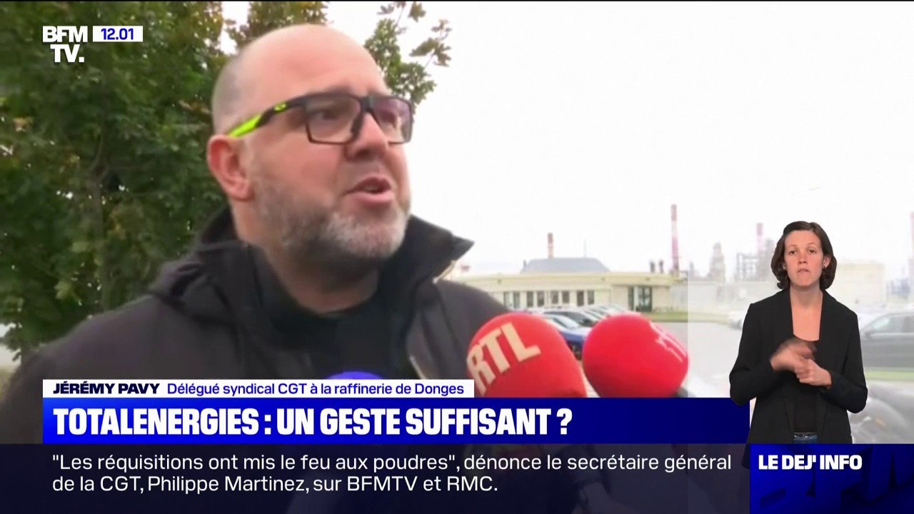 Un élu CGT juge "insultante" la proposition d'augmentation des salaires de 6% faite par TotalEnergies