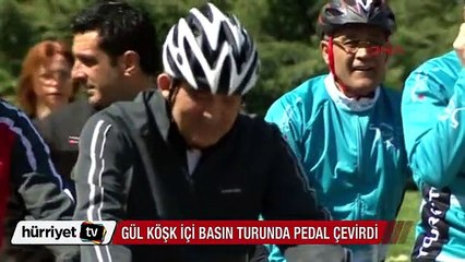 Cumhurbaşkanı Gül pedal çevirdi