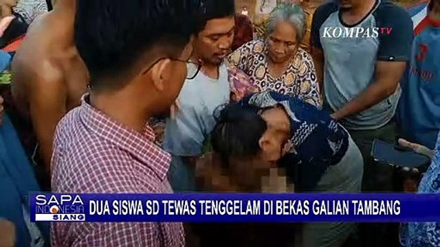 Naas! Dua Bocah SD Ditemukan Tewas Tenggelam di Kolam Bekas Galian Tambang