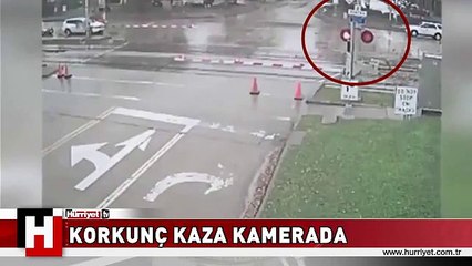 Göz göre göre korkunç kaza