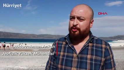Jeofizik Yüksek Mühendisi Arıkan: Beyaz kumlar aslında fosil
